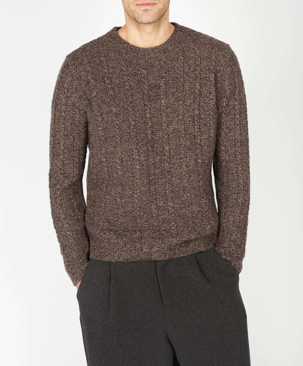Sudbury Crew Neck Sweater - Shadow Marl