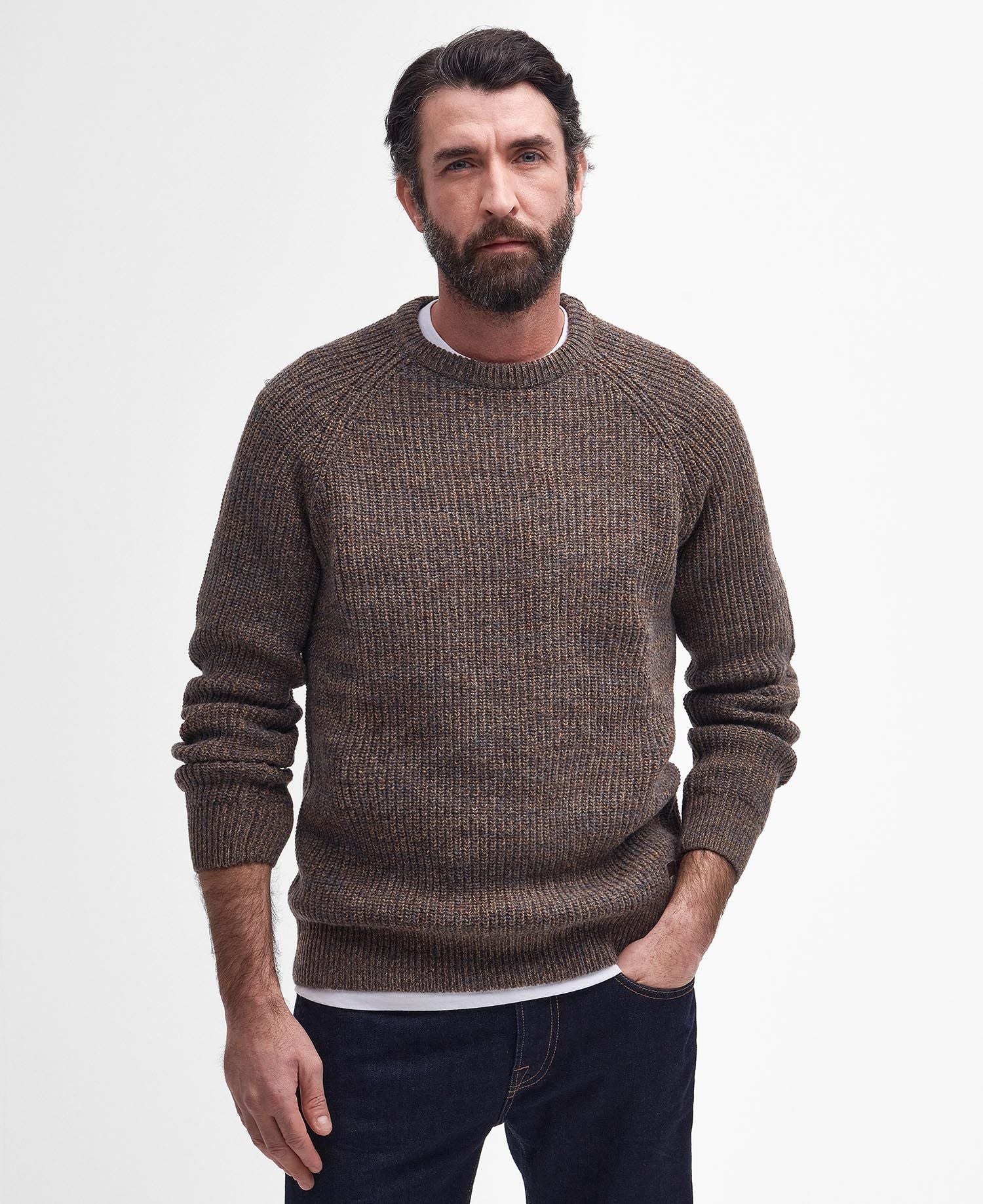 Barbour crew neck jumper hotsell