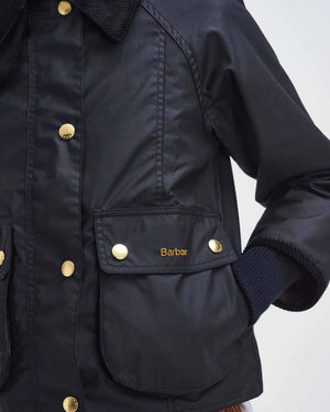 Barbour Cropped Beadnell Wax Jacket