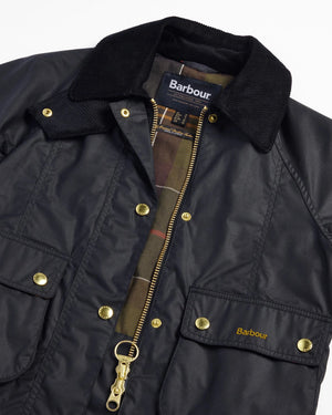 Barbour Cropped Beadnell Wax Jacket
