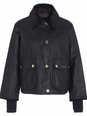 Barbour Cropped Beadnell Wax Jacket