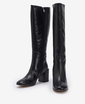 Barbour Saskia Tall Leather Boot - FINAL SALE 1 LEFT
