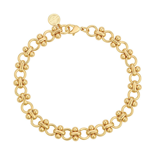 Chloe Gold Chain Bracelet 7"