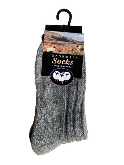 Connemara Fleck Socks - Medium