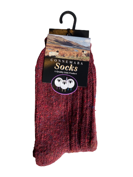 Connemara Fleck Socks - Medium