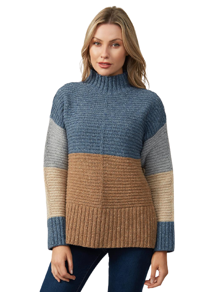 Women's Iris Wool Sweater In