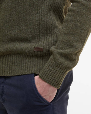 Barbour Nelson Essential Half Zip - Seaweed
