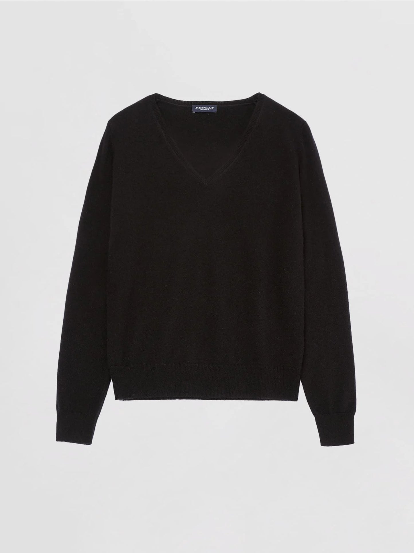 Organic Cashmere V Neck Pullover