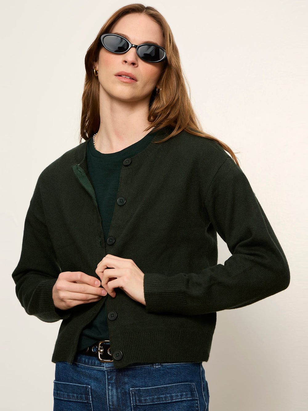 Must Have Cardi - Forest