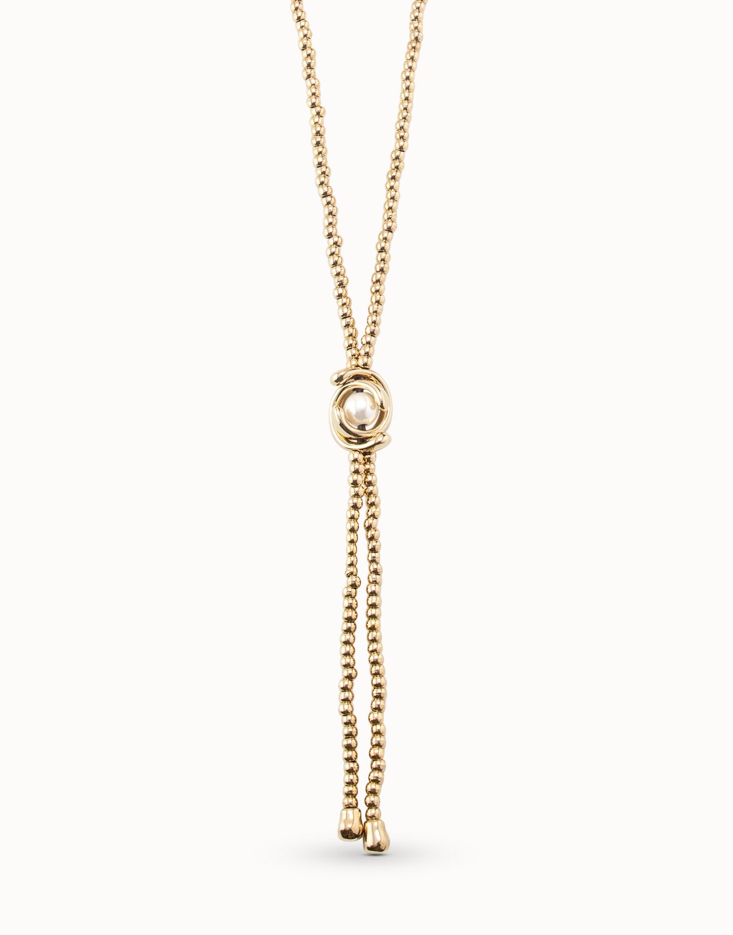 UNOde50 Little Moon Gold Necklace - Pearl