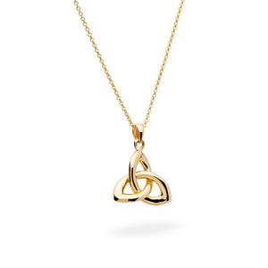 14KT Gold Vermeil Trinity Knot Necklace