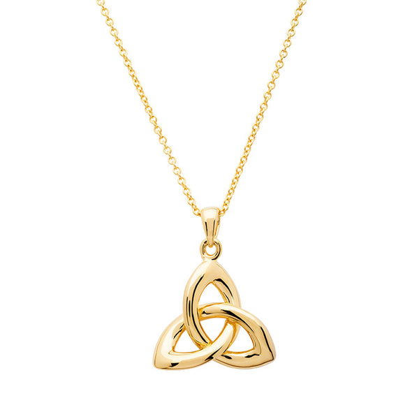 14KT Gold Vermeil Trinity Knot Necklace