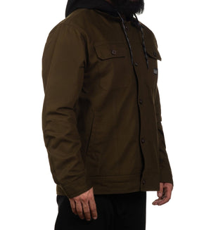 Survivalist Duck Canvas Jacket: ARMY GREEN / 2X