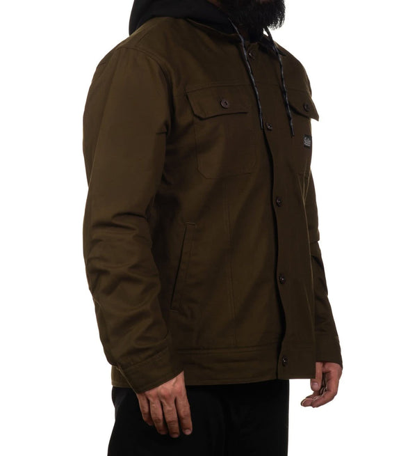 Survivalist Duck Canvas Jacket: ARMY GREEN / 2X