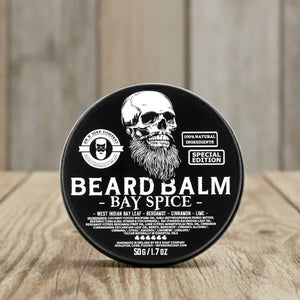 Beard Balm, Bay Spice, All Natural Beard Conditioner/Styler