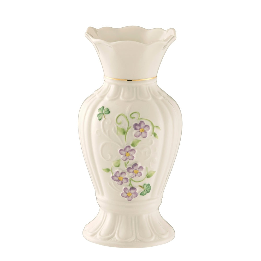 Belleek Classic Irish Flax 7" Vase