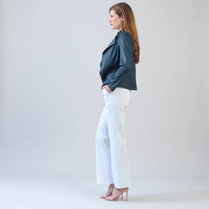 JK161 - Liquid Leather ™ Signature Jacket: Navy / S