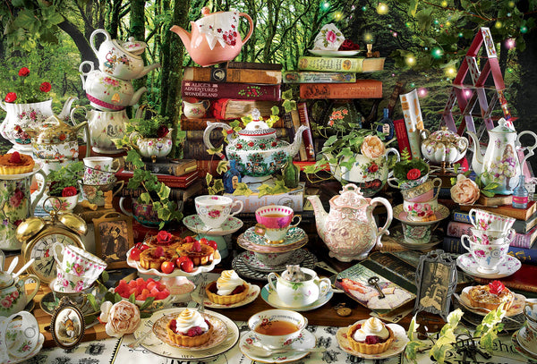 Mad Hatter's Tea Party Puzzle - 2000 Pieces