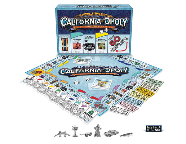 California-Opoly Board Game