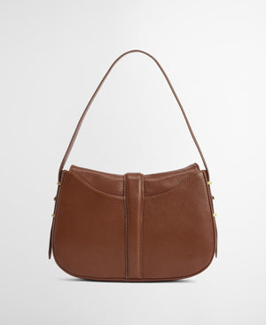 Barbour Alder Leather Sling Bag - Brown