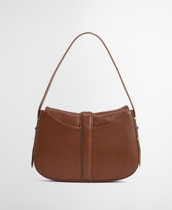 Barbour Alder Leather Sling Bag - Brown
