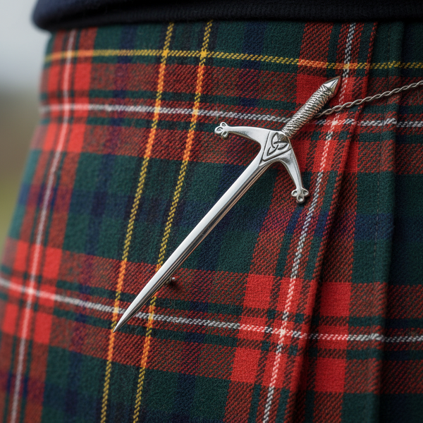 Scottish Sword Kilt Pin