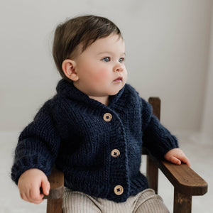 Shawl Collar Cardigan Sweater for Baby & Toddler