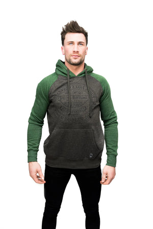 Guinness Grey & Green Hoodie