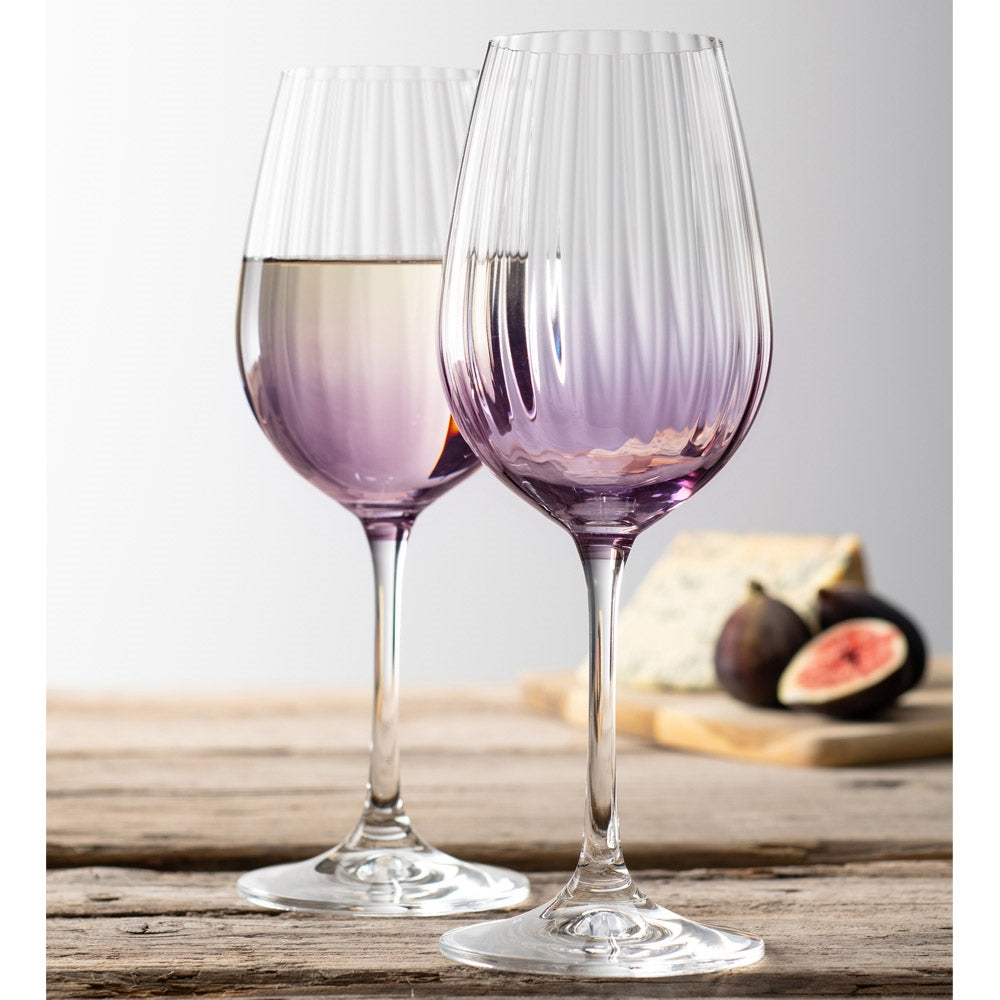 Erne Wine Glass Set of 2 - Amethyst