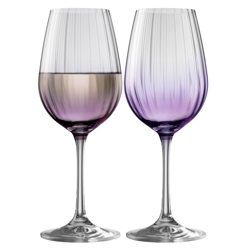 Erne Wine Glass Set of 2 - Amethyst