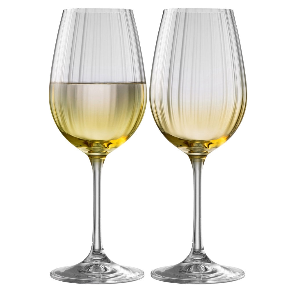Erne Wine Glass Set of 2 - Amber