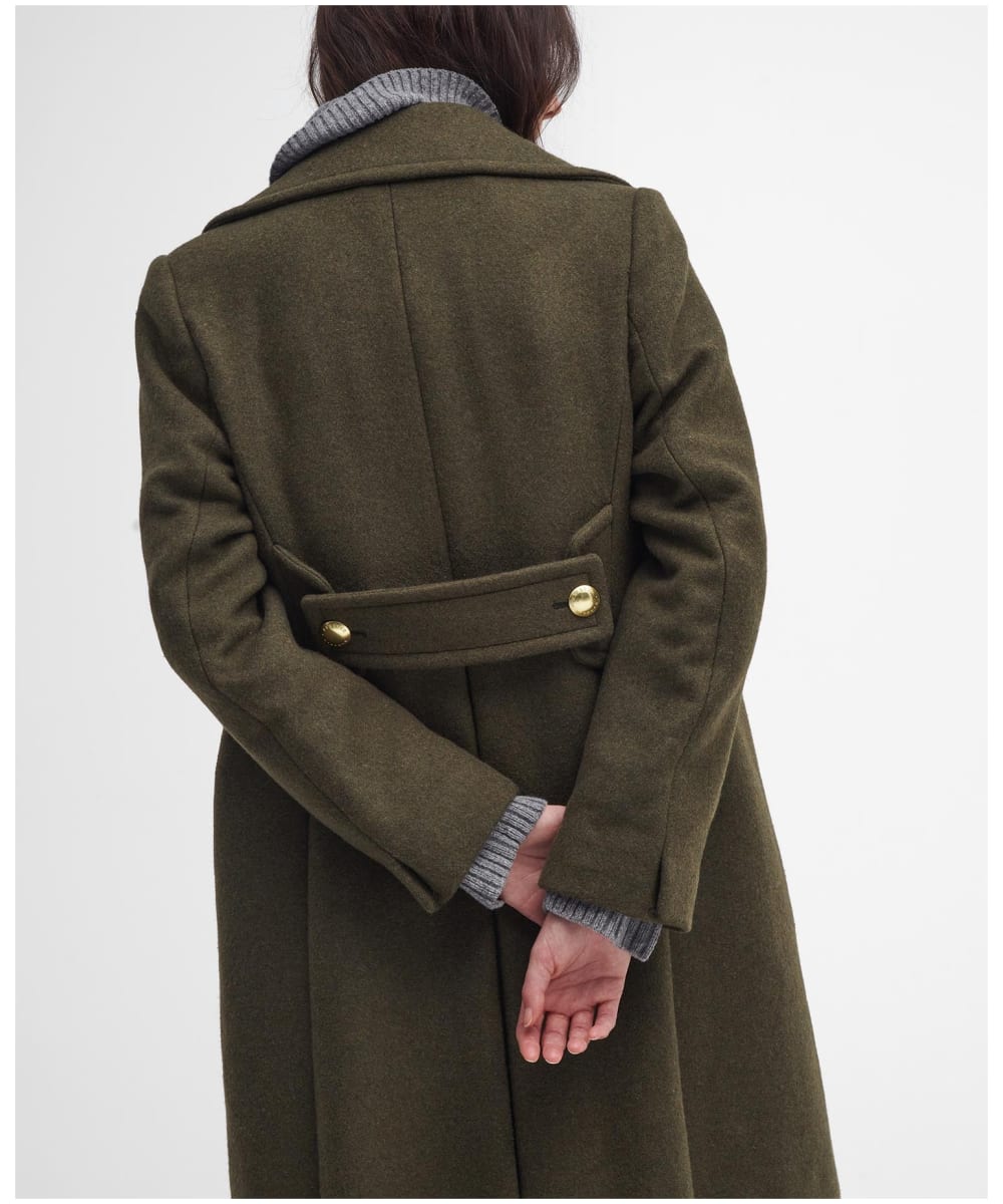 Barbour Reva Wool Military Coat