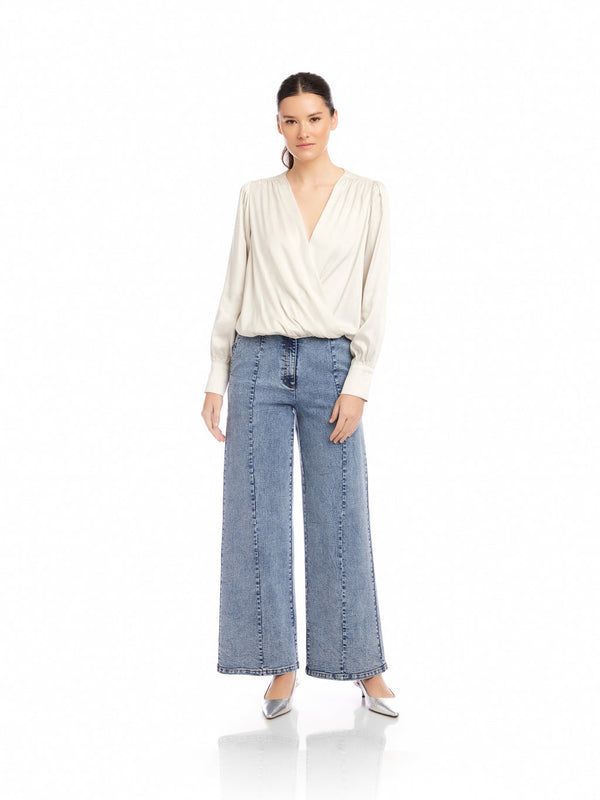 Ines Drape Front Top