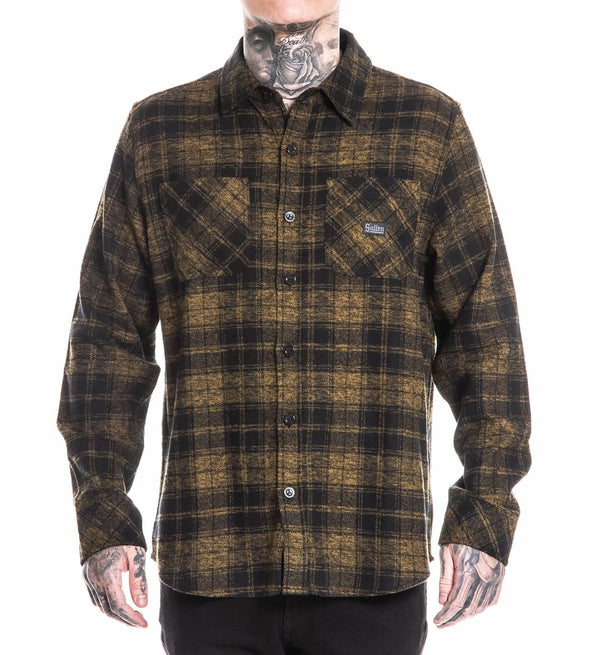 Stratton Flannel: BLACK / XL