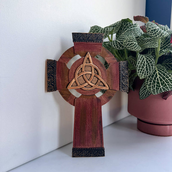 Trinity Knot Wall Cross