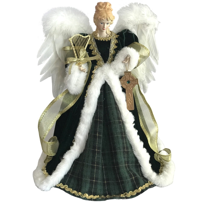 16" Irish Angel Tree Topper