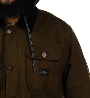 Survivalist Duck Canvas Jacket - Army Green