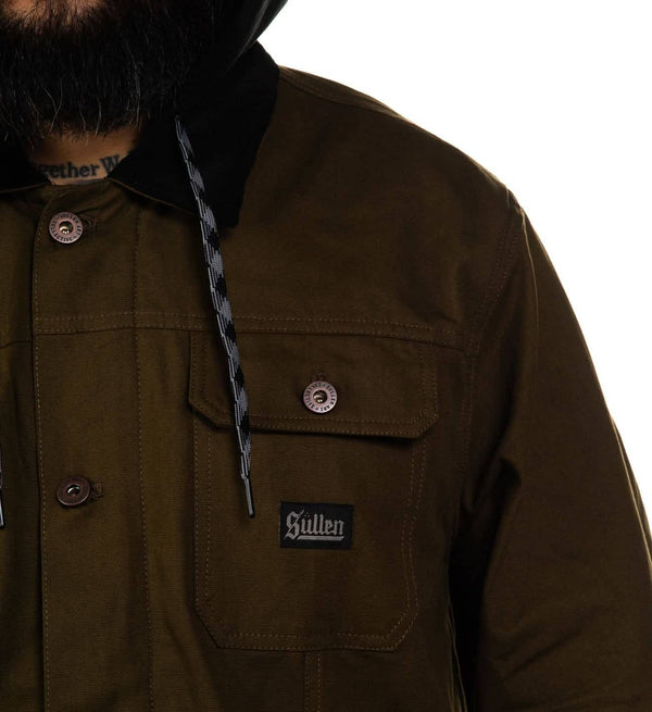 Survivalist Duck Canvas Jacket - Army Green