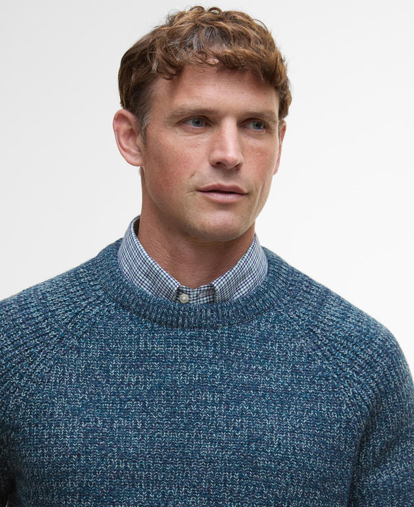 Barbour Horseford Crew Neck Jumper - Mallard Green