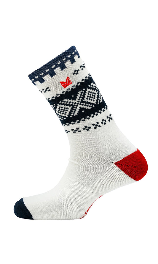 Cortina Crew Socks - Off White
