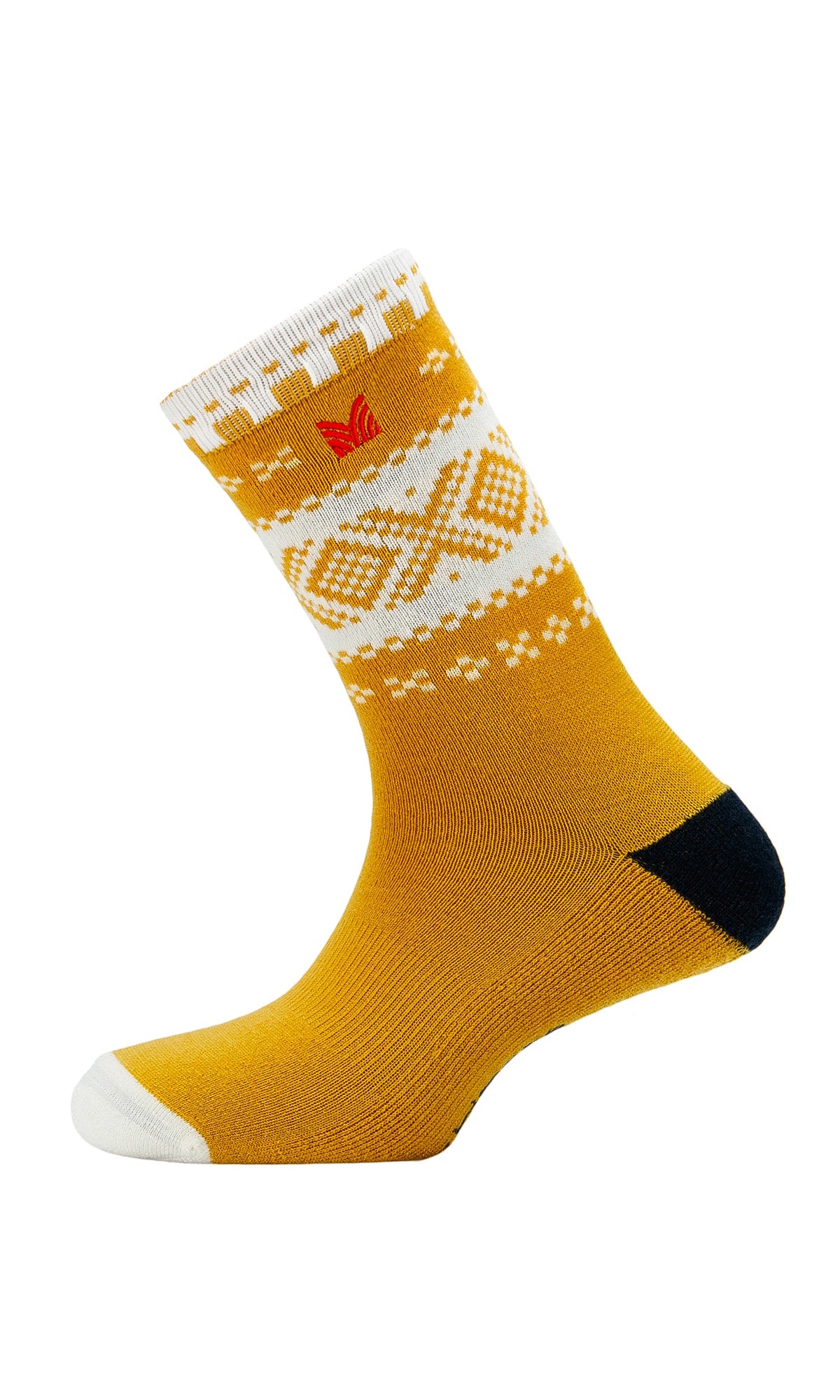 Cortina Crew Socks - Mustard