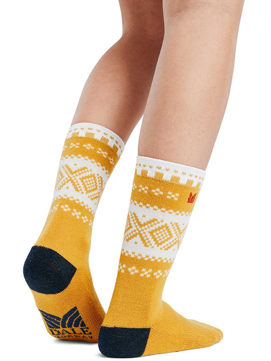 Cortina Crew Socks - Mustard