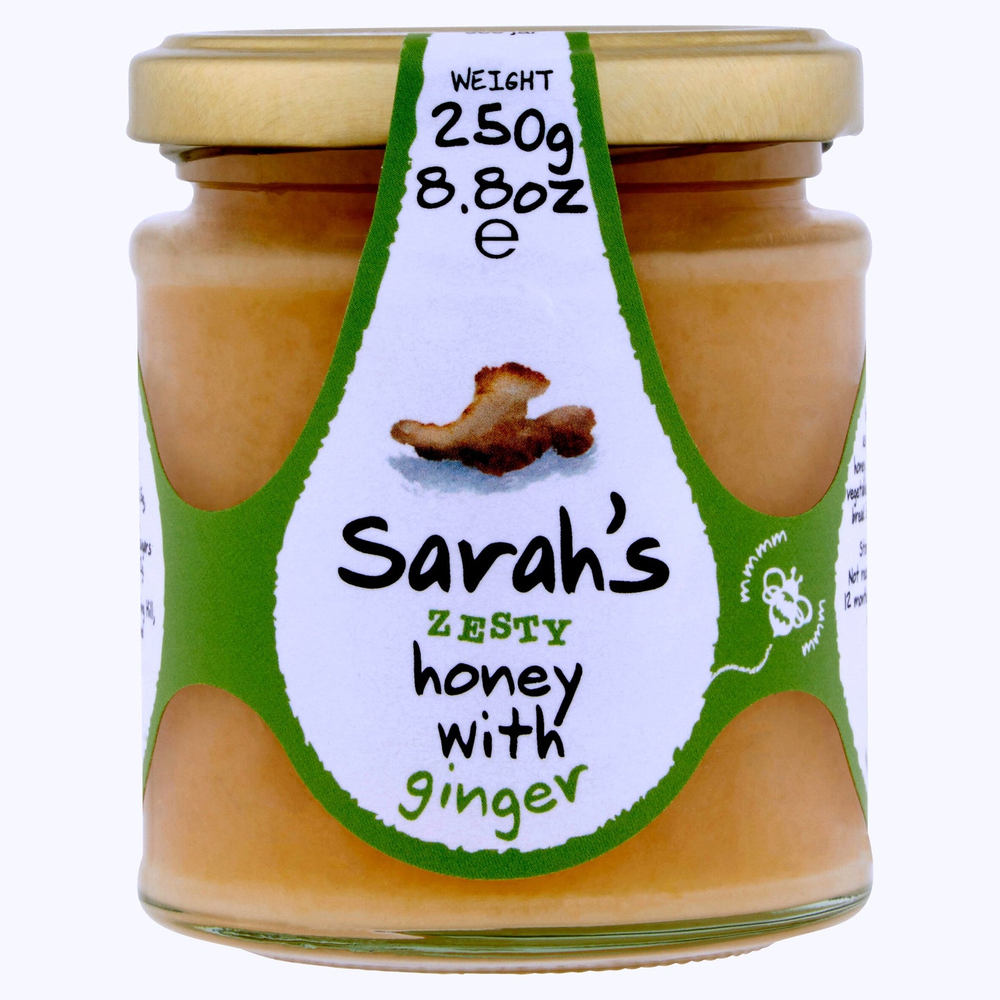 Sarah’s Zesty Honey With Ginger