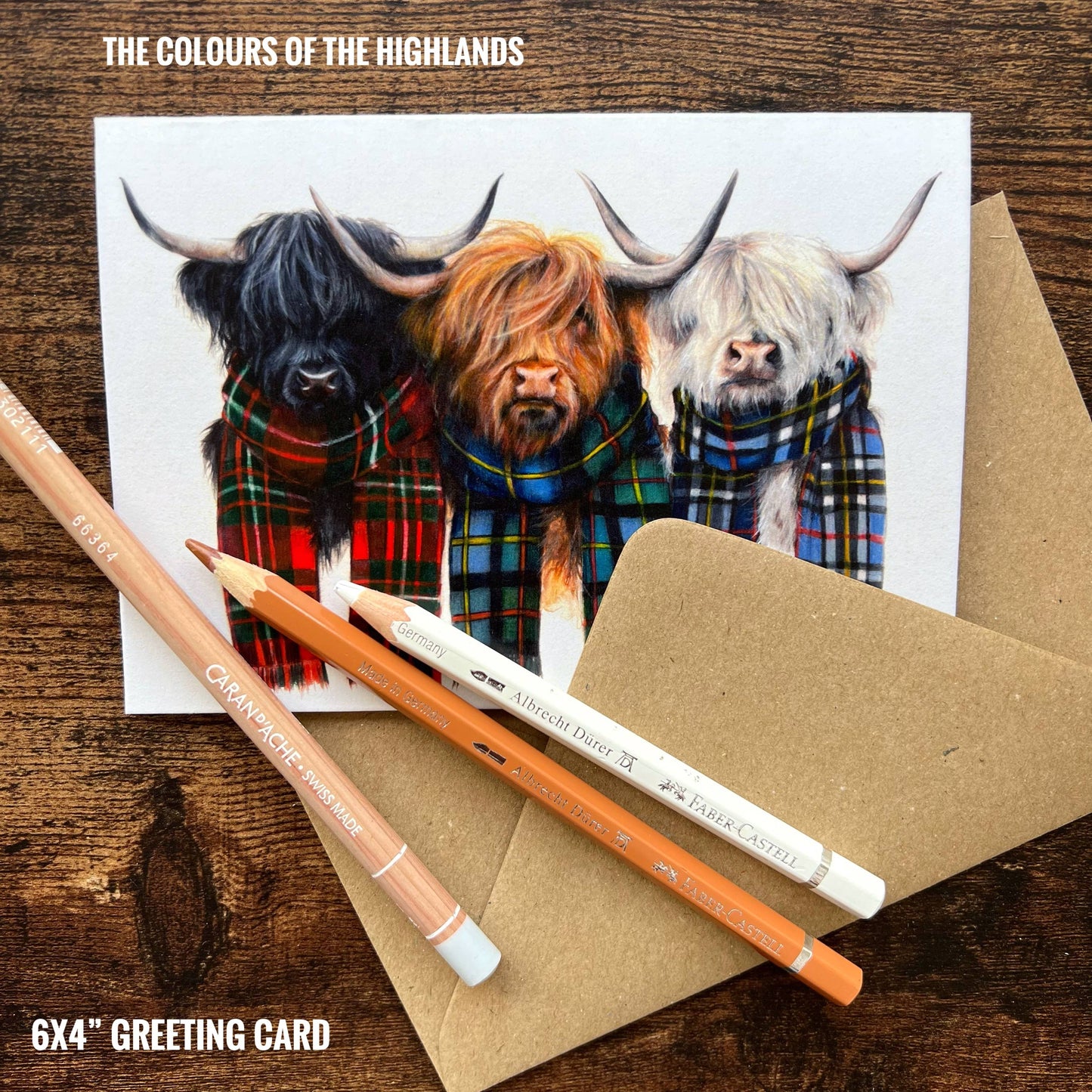 The Colours of The Highlands Greeting Card