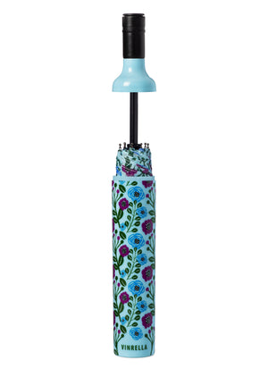 Floral Fantasy Bottle Umbrella