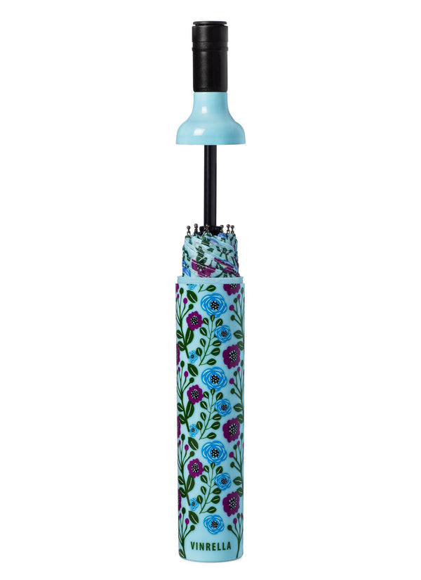 Floral Fantasy Bottle Umbrella