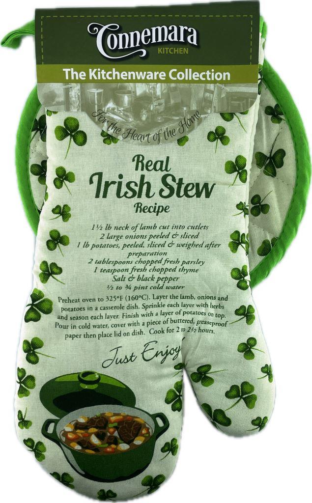 Irish Stew Oven Mitt Set