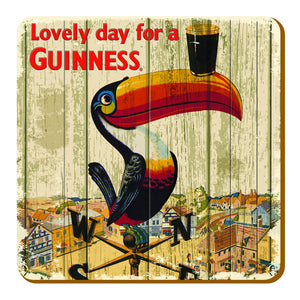 Guinness Nostalgic Toucan Coaster