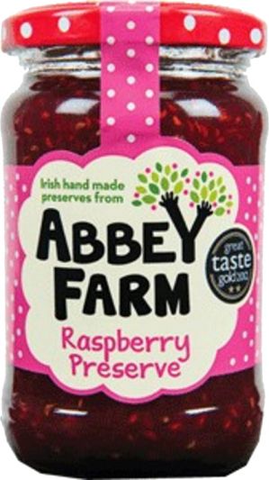 Abbey Farm Raspberry Preserve 350g