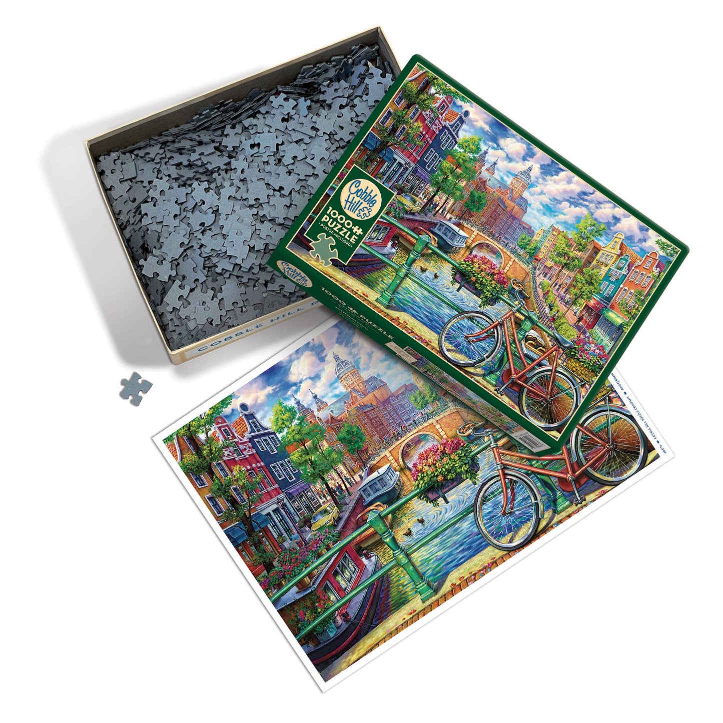 Amsterdam Canal 1000pc Puzzle